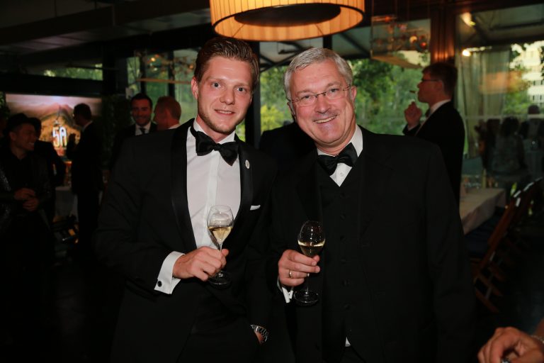 Davidoff Repräsentant Raphael Chavanne und Paul Reitbauer © Davidoff of Geneva Austria