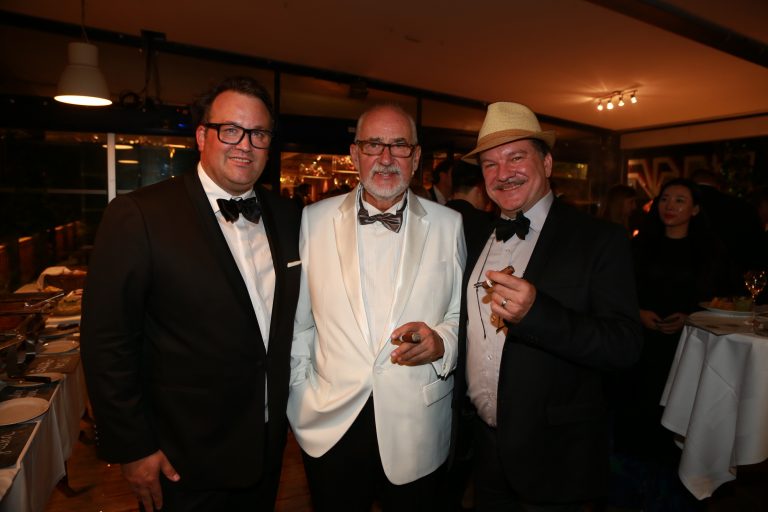 Olaf Ruf, Gottfried Rieck und James Wearing Smith © Davidoff of Geneva Austria