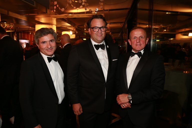 tobaccoland-Geschäftsführer Pablo Di Biase, Davidoff-Geschäftsführer-Olaf Ruf und tobaccoland-Geschäftsführer Manfred Knapp © Davidoff of Geneva Austria