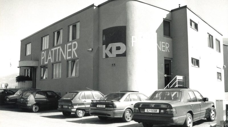 Firmensitz 1986 in der Steinbockallee © KP Plattner