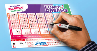 6 Richtige und die richtige Traumzahl – mit etwas Glück kann man sich auf eine monatliche Gewinnauszahlung von 20.000 Euro freuen und das 30 Jahre lang. © Österreichische Lotterien