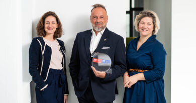 Das Corporate Affairs & Communication Team von JTI Austria, vlnr. Silvia Polan, Ralf-Wolfgang Lothert, Magdalena Weissbacher © Andi Bruckner