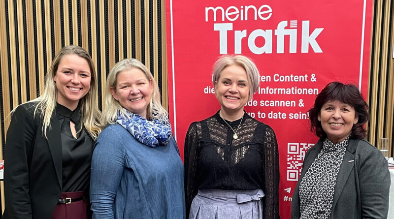 Die Veranstalter: Österreichischen Lotterien Eva-Maria Kalleitner und Sabine Recher mit Angelika Bauer, Obfrau der Tabaktrafikanten, und Martina Rauchbauer, Fachgruppengeschäftsführerin © WK Burgenland