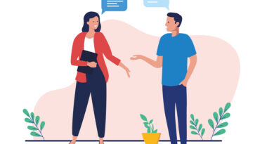 Durch Fragestellung in einen gemeinsamen Dialog zu treten, ist einer der Wege der angewandten Philosophie. © Knut-AdobeStock