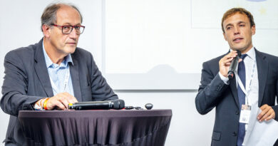 CEDT-Präsident Peter Schweinschwaller (li.) und Manfredi Maria Marchese auf der InterTabac. © Peter Schweinschwaller