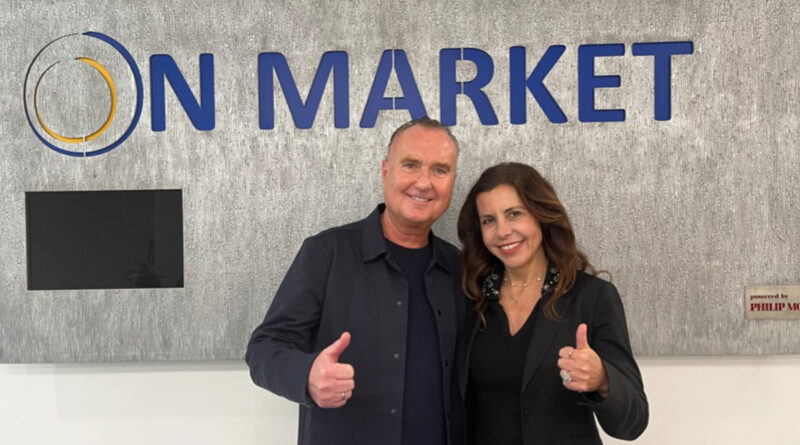 OMS-Geschäftsführer Peter Leimer und Özlem Dikmen, Geschäftsführerin von Philip Morris Austria © PMAT