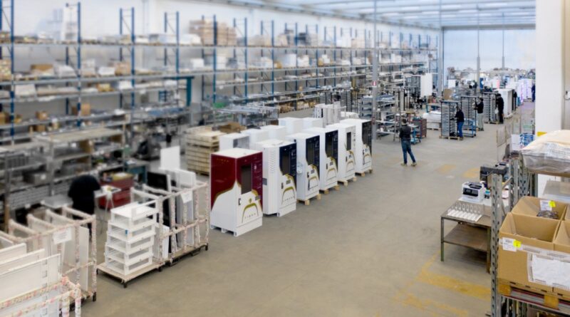 Die Laservideo-Fabrik von innen © PMAT