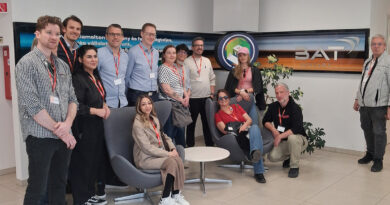 Die Gewinner des letzten BAT Awards auf Exkursion in Pécs © BAT