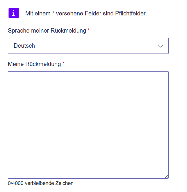 Screenshot Sondierung © EU
