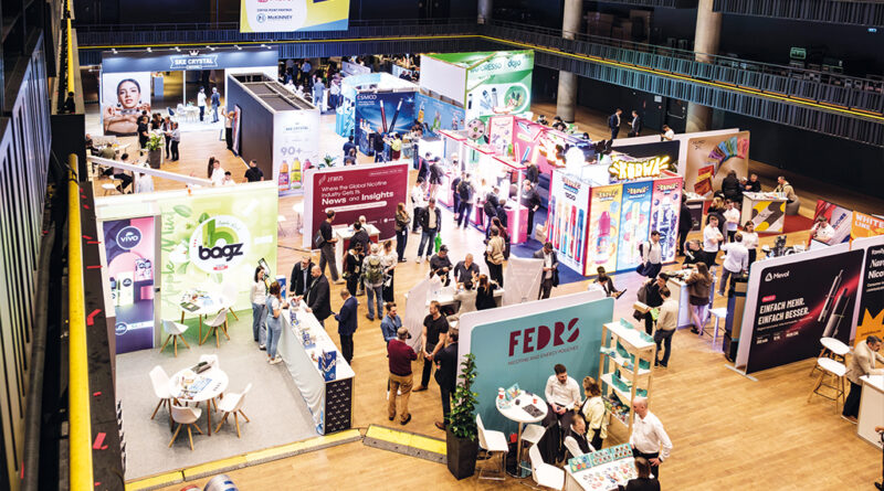 Nikotinpouches und Vapes dominierten heuer die Evo Nxt in Prag. © Messe Dortmund