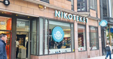 Wer in Stockholm nach modernen Nikotinprodukten aller Art sucht, wird in der beeindruckenden „Nikoteket“ fündig. © MK-Filterlos
